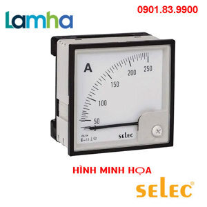 Đồng hồ đo dòng Selec AM-I-3-400/5A