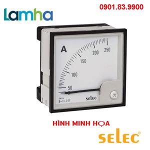 Đồng hồ đo dòng Selec AM-I-3-75/5A
