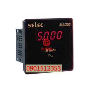 Đồng hồ đo dòng Selec MA302-75mV-DC