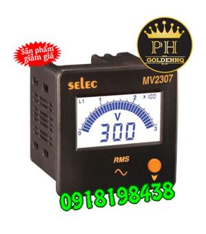 Đồng hồ đo Volt Selec MV2307