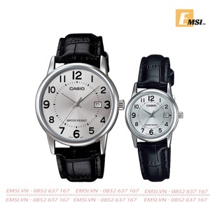 Đồng hồ đôi Casio MTP-V002L-7BUDF và LTP-V002L-7BUDF