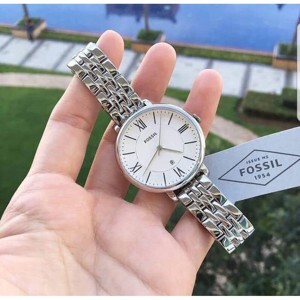 Đồng hồ Fossil mặt tròn dây kim loại ES3433