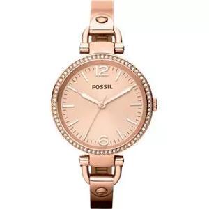 Đồng hồ Fossil Women's ES3226 Georgia Analog Display Analog Quartz Rose Gold Watch