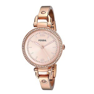 Đồng hồ Fossil Women's ES3226 Georgia Analog Display Analog Quartz Rose Gold Watch