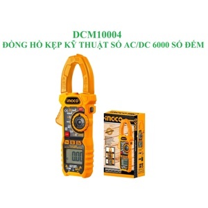 Đồng hồ kẹp (Ampe kìm) AC/DC Ingco DCM10004