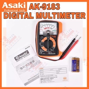 Đồng hồ kim đo điện vạn năng Asaki AK-9183