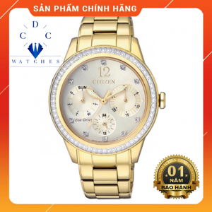 Đồng hồ kim nữ Citizen FD2012-52P (37mm)