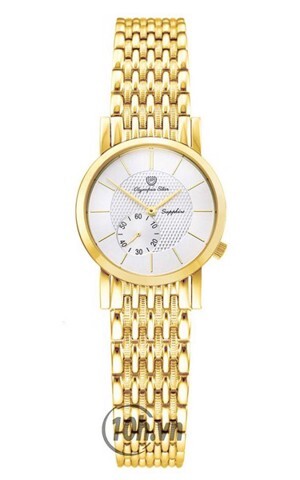 Đồng hồ kim nữ Olympia Star OPA58012-07LK - Màu vàng, trắng