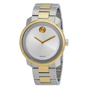 Đồng hồ Movado Bold Silver Dial Two Tone Men's Watch 3600431