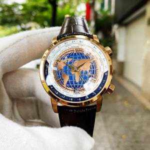 Đồng hồ nam Agelocer World Time 5201D2