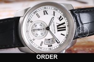 Đồng hồ nam Cartier Calibre De Cartier W7100037 Watch 42