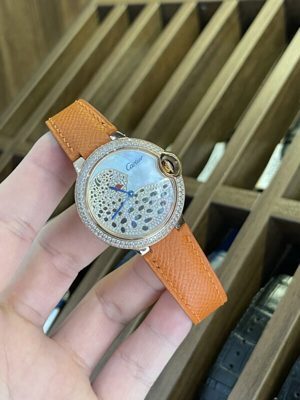 Đồng hồ nam dây sắt Cartier W69016Z4