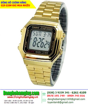 Đồng hồ nam Casio A178WGA-1ADF