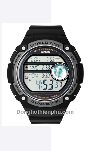 Đồng hồ nam Casio AE-3000W-1AVDF