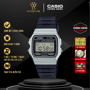 Đồng hồ nam Casio F-91WM-7ADF