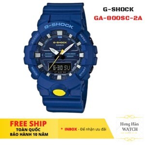 Đồng hồ nam Casio G-Shock GA-800SC