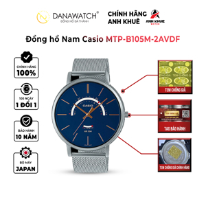 Đồng hồ nam Casio MTP-B105M