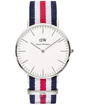 Đồng hồ Daniel Wellington nam Quartz 0202DW - Silver,40mm