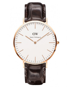 Đồng gồ nam Classic York 0111DW -  Rose Gold 40mm