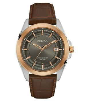 Đồng hồ nam dây da bulova 98B267