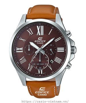 Đồng hồ nam dây da Casio EFV-500L