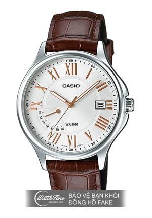 Đồng hồ nam dây da Casio MTP-E116L