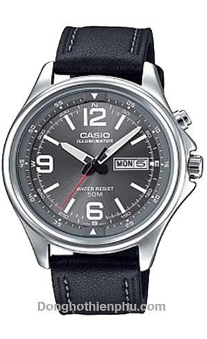 Đồng hồ nam dây da casio MTP-E201L