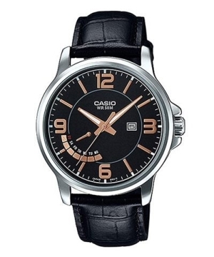 Đồng hồ nam dây da Casio MTP-E124L