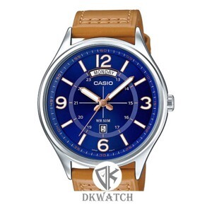 Đồng hồ nam dây da Casio MTP-E129L