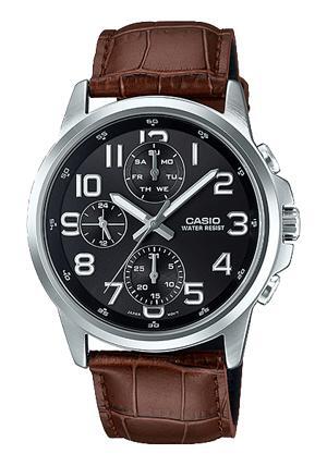 Đồng hồ nam dây da Casio MTP-E307L