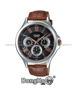 Đồng hồ nam dây da Casio MTP-E308L