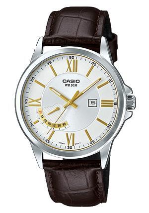 Đồng hồ nam dây da Casio MTP-E125L