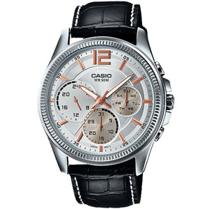 Đồng hồ nam dây da Casio MTP-E305L