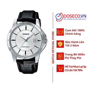 Đồng hồ nam dây da Casio MTP-V004L-7A