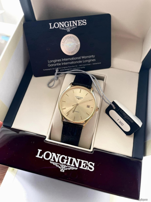 Đồng hồ nam dây da Longines - L4.860.2.32.2