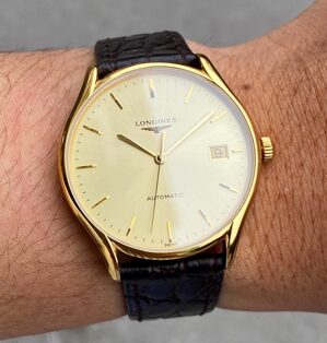 Đồng hồ nam dây da Longines - L4.860.2.32.2