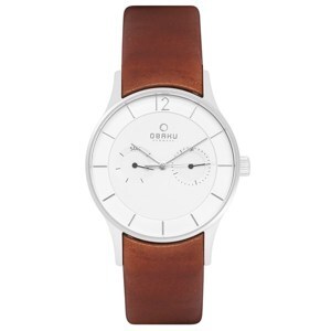 Đồng hồ nam dây da OBAKU V175GMCIRN