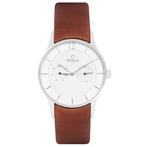 Đồng hồ nam dây da OBAKU V175GMCIRN