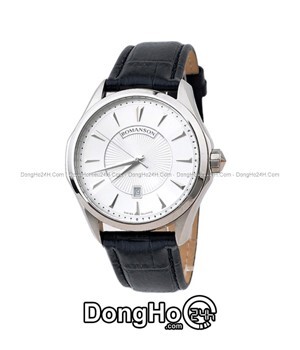 Đồng hồ nam dây da Romanson TL0337MWWH