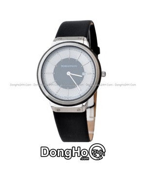 Đồng hồ nam dây da Romanson TL3219MDBK