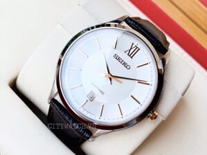 Đồng hồ nam dây da Seiko SGEH55P1