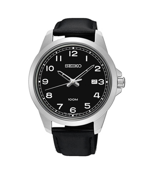 Đồng hồ nam dây da Seiko SUR159P1