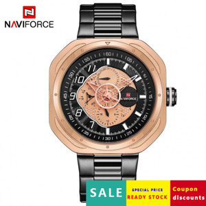 Đồng Hồ Nam Dây Da Sinobi 9141