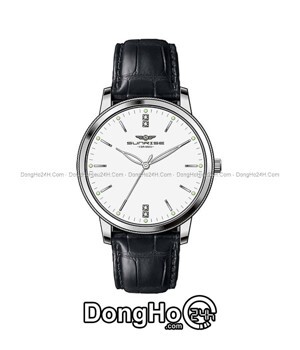 Đồng hồ nam dây da Sunrise Quartz SG2031 - màu 4101/ 4102/ 6102