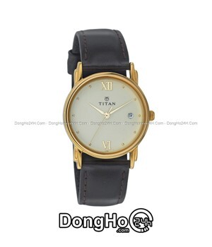 Đồng hồ nam dây da Titan 1445YL02