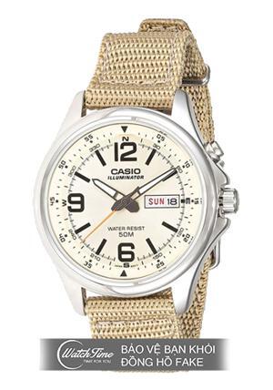 Đồng hồ nam dây dù Casio Quartz MTP-E201 - màu 3B/ 9B