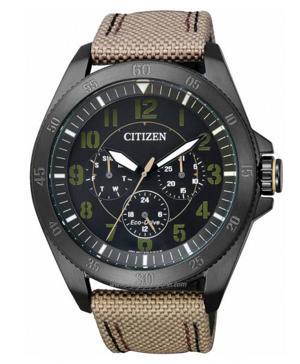 Đồng Hồ Nam Dây Dù CITIZEN BU2035-05E (44mm) - Nâu