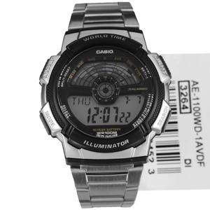 Đồng hồ nam dây kim loại Casio AE-1100WD - màu 1A