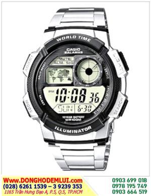 Đồng hồ nam dây kim loại Casio AE-1100WD - màu 1A