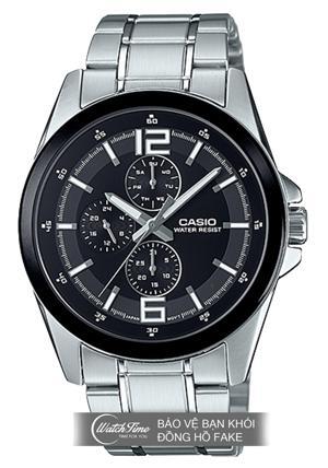 Đồng hồ nam dây kim loại casio - MTP-E306D